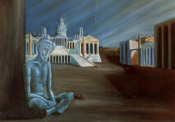 Il mendicante azzurro